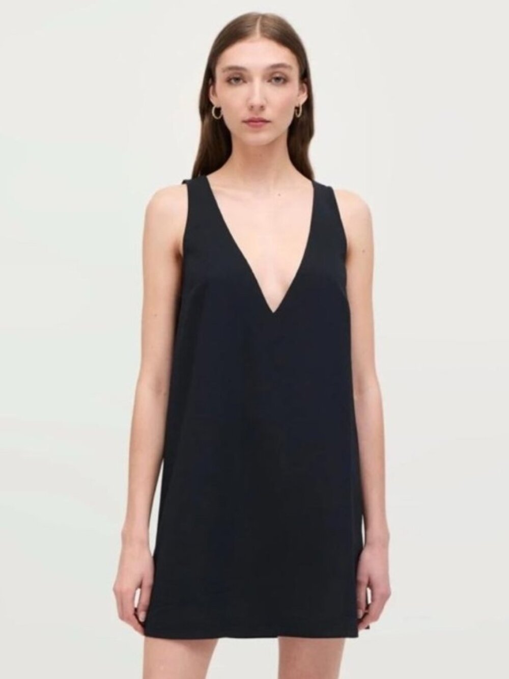 Hill House Home The Emma Dress Black Size XS NWT